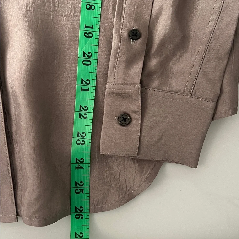 NWOT / J.Crew satin shirt